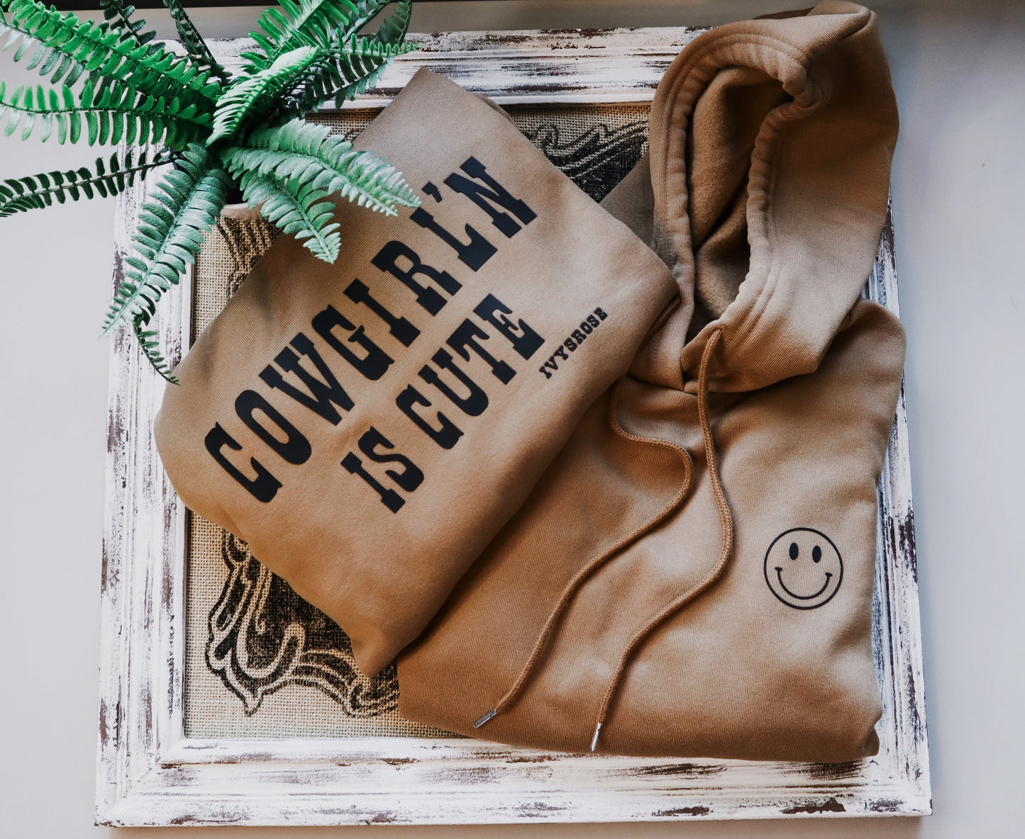 Cowgirl'n is Cute Hoodie