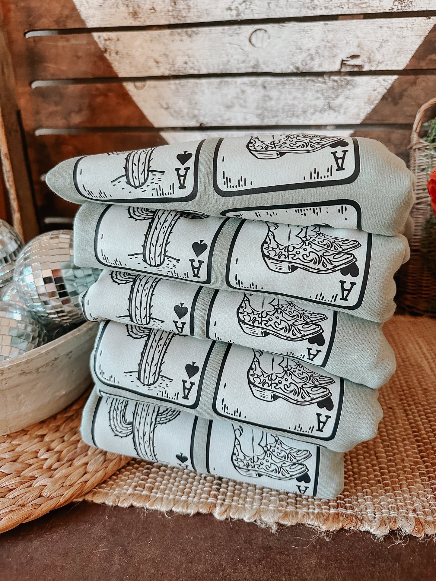 Limited Edition - Four of a Kind - Graphic Top - Small Left