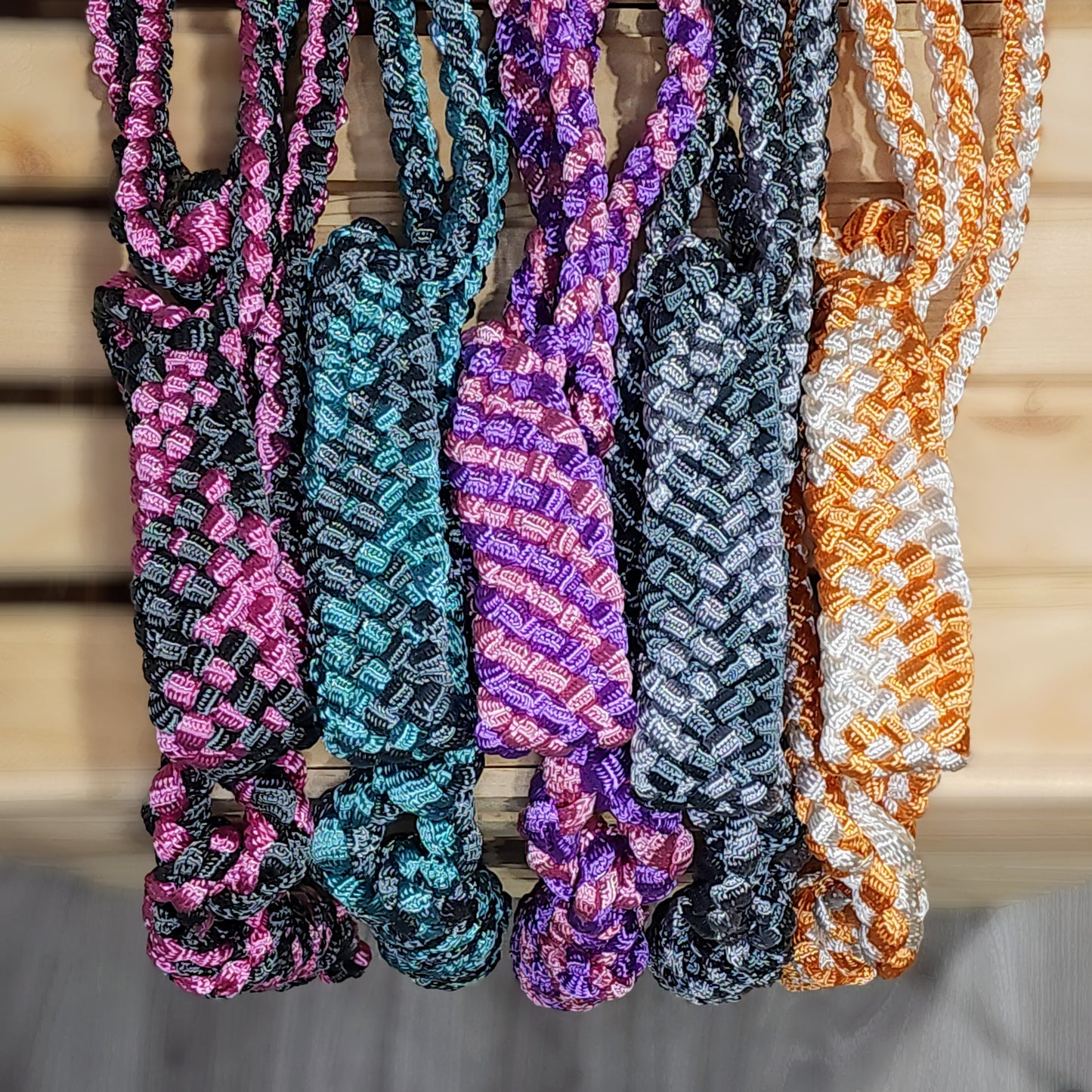 Two Color Muletape Halter & Lead image 0