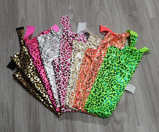 Pink/White Loud Leopard Tailbag image 1