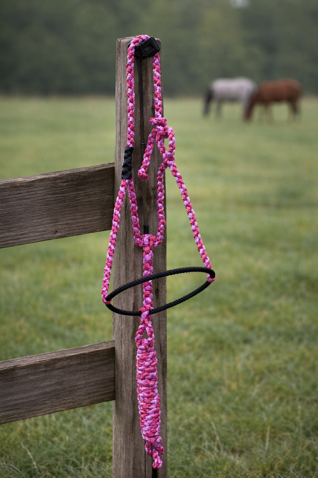 2 Color Lariat Nosebands- Customize