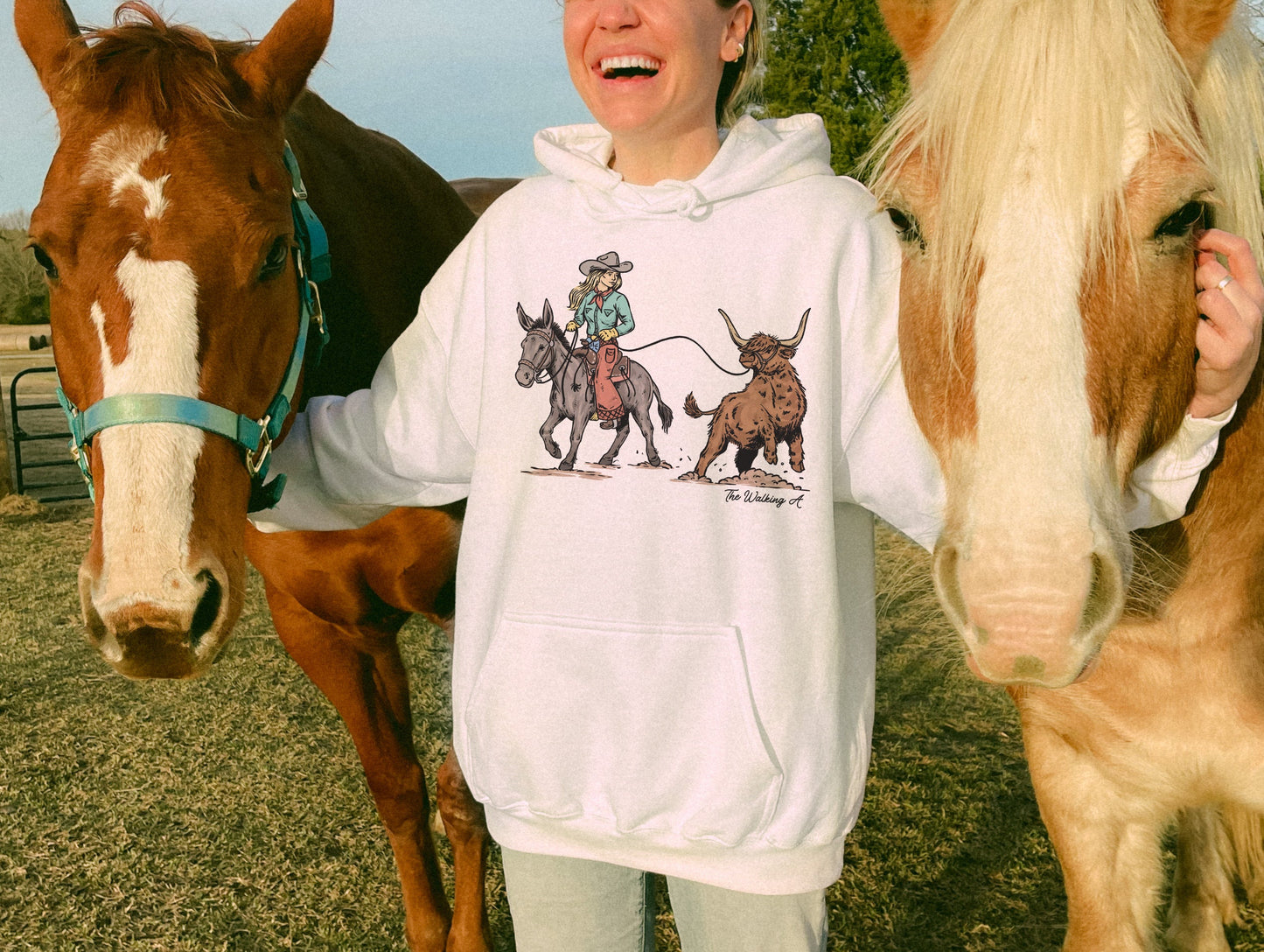 ROPIN’ HIGHLAND HOODIE