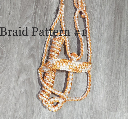 Two Color Muletape Halter & Lead image 1