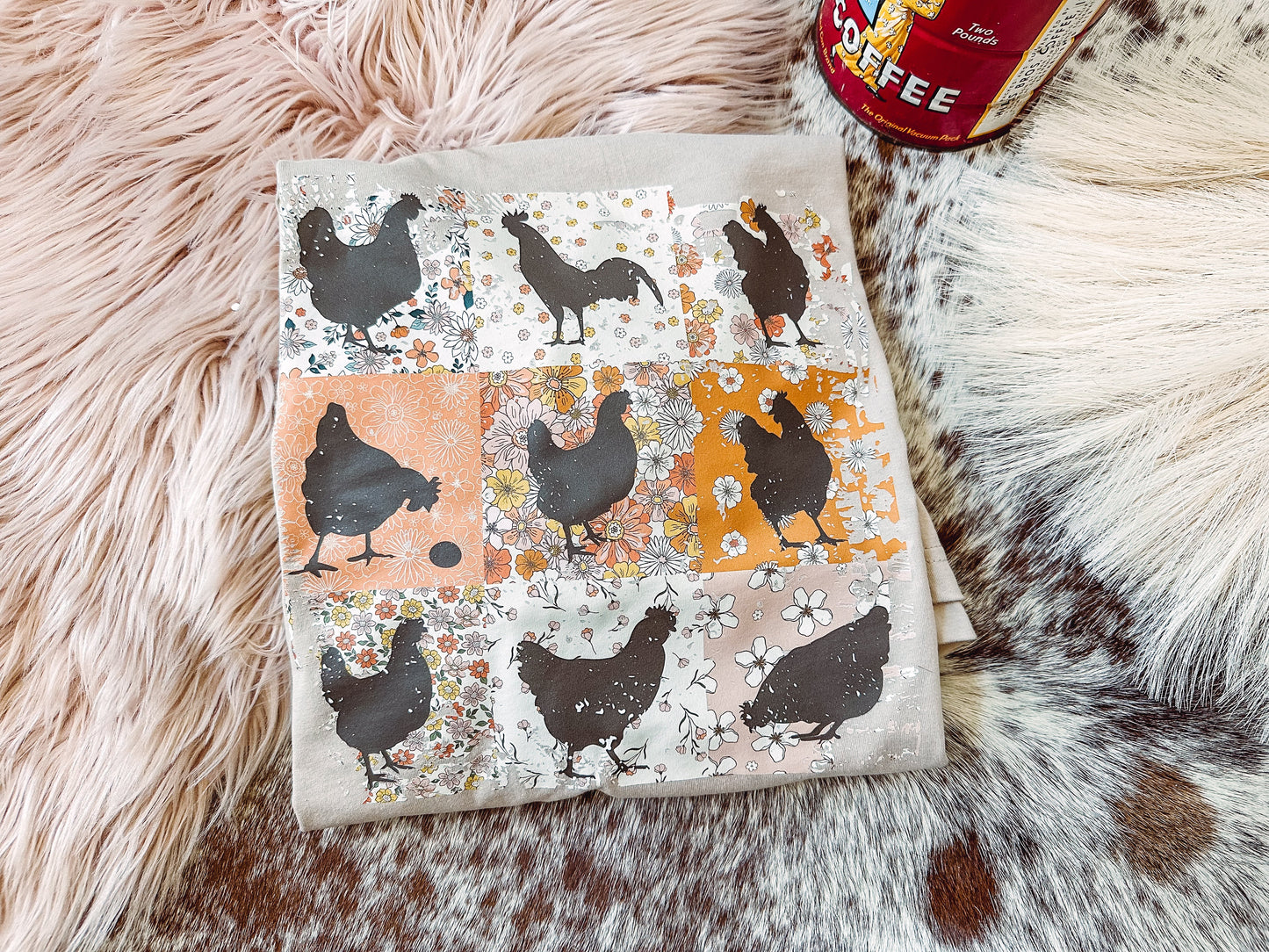 Chicken Square - Graphic Top