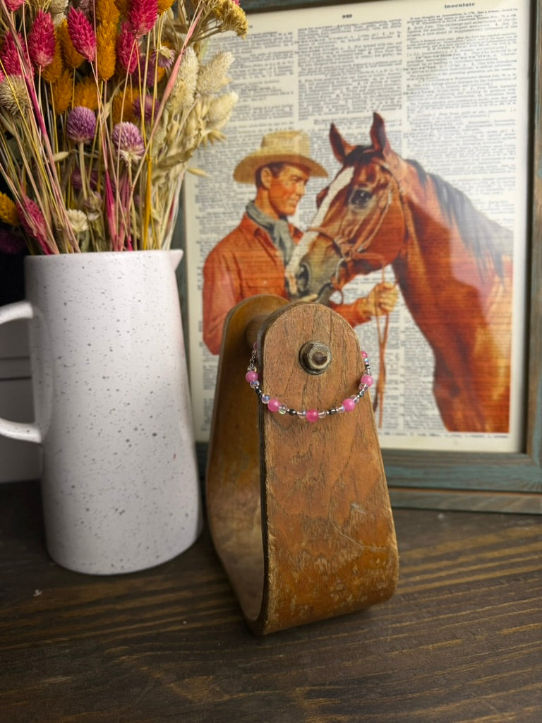 THE PINK QIARTZ BRACELET