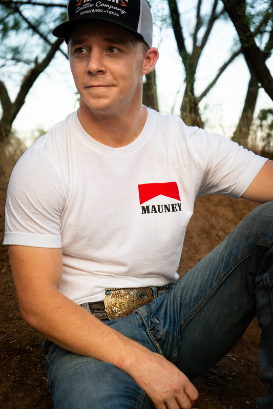 Mauney Classic T White