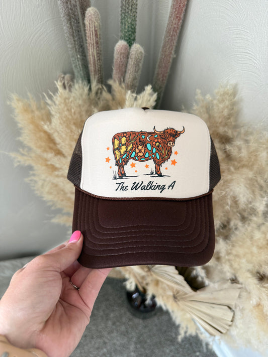 TURQUOISE HIGHLAND CAP