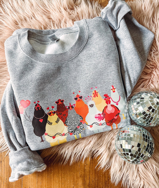 Valentines Chicken - Graphic Top