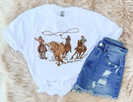 Ropin' - Graphic Top