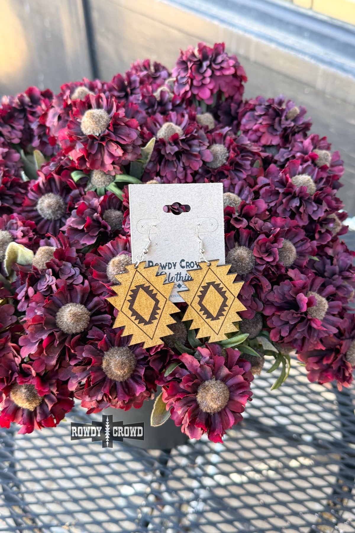 DS Aztec Cowgirl Earrings