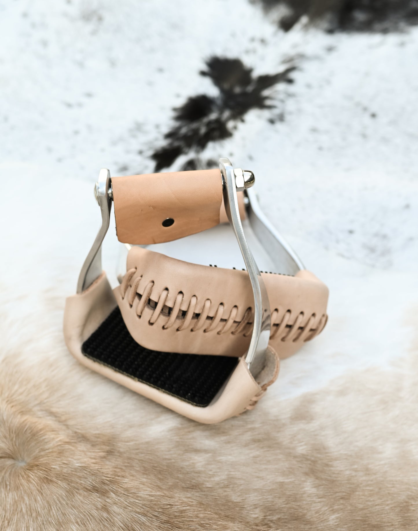 AJ Tack Twisted Slant Stirrup