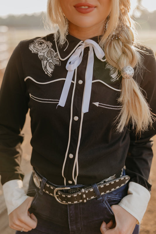 Let's Rodeo Button Up