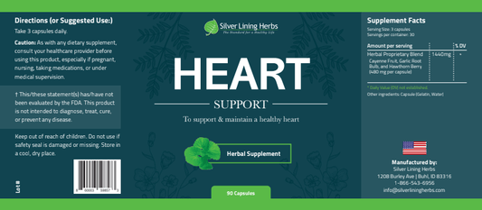 Herbal Heart Support For Humans