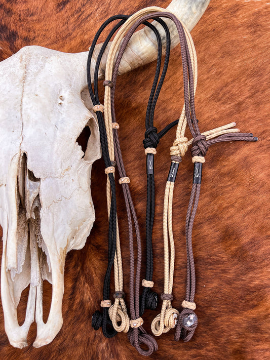 Hand Tied Rope Headstall