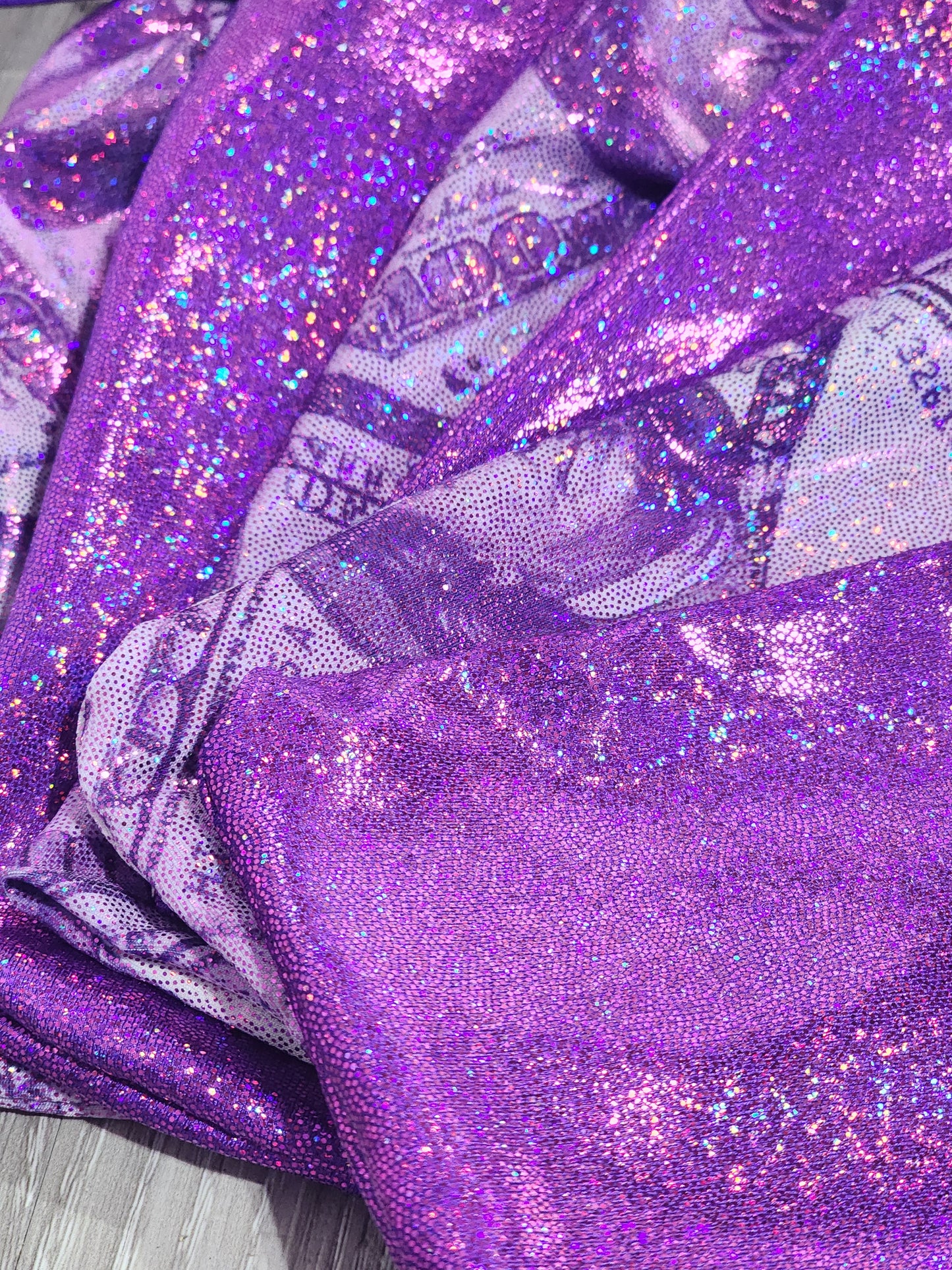 Purple Money Mane Bags- Set of 6