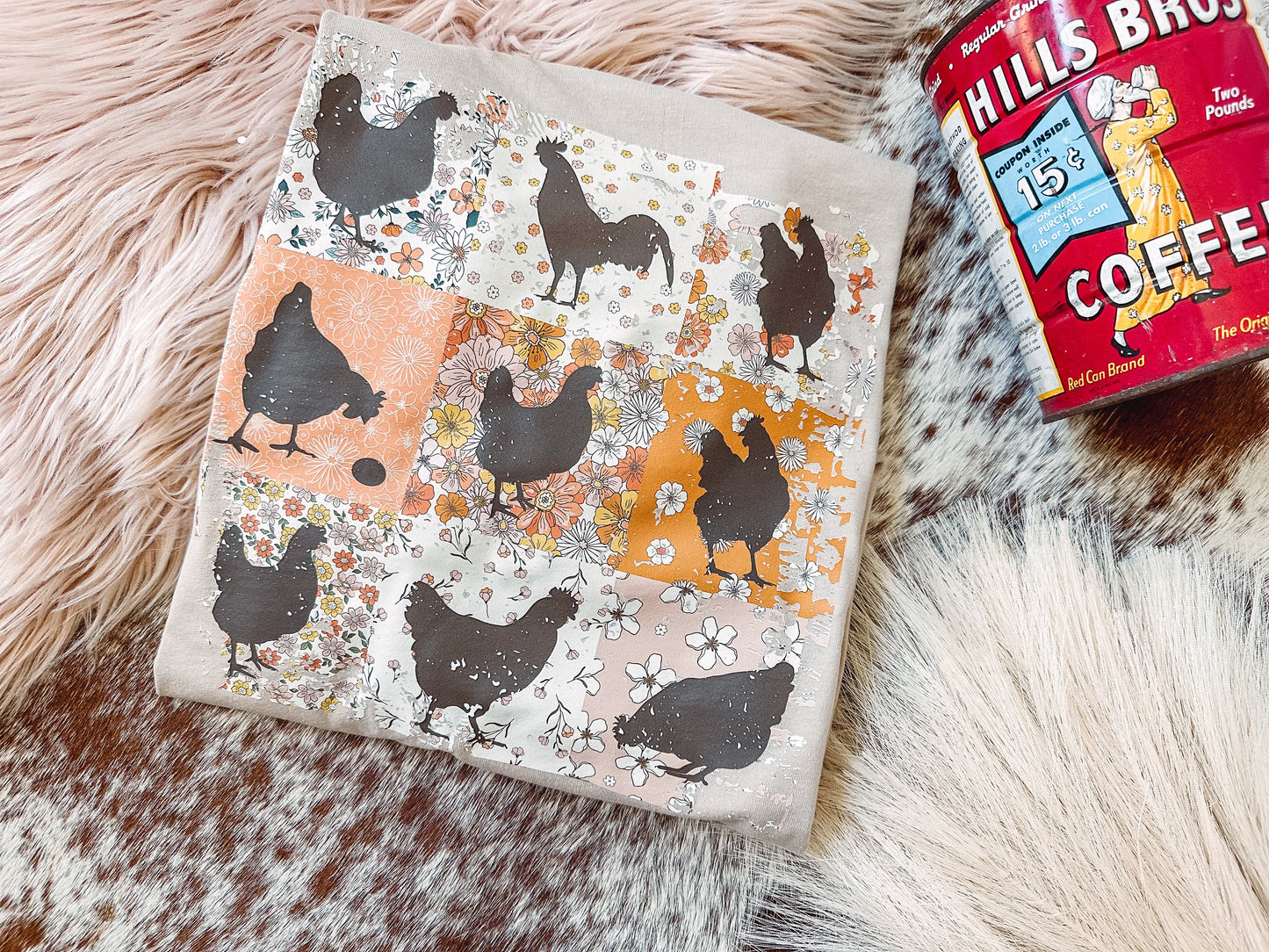 Chicken Square - Graphic Top