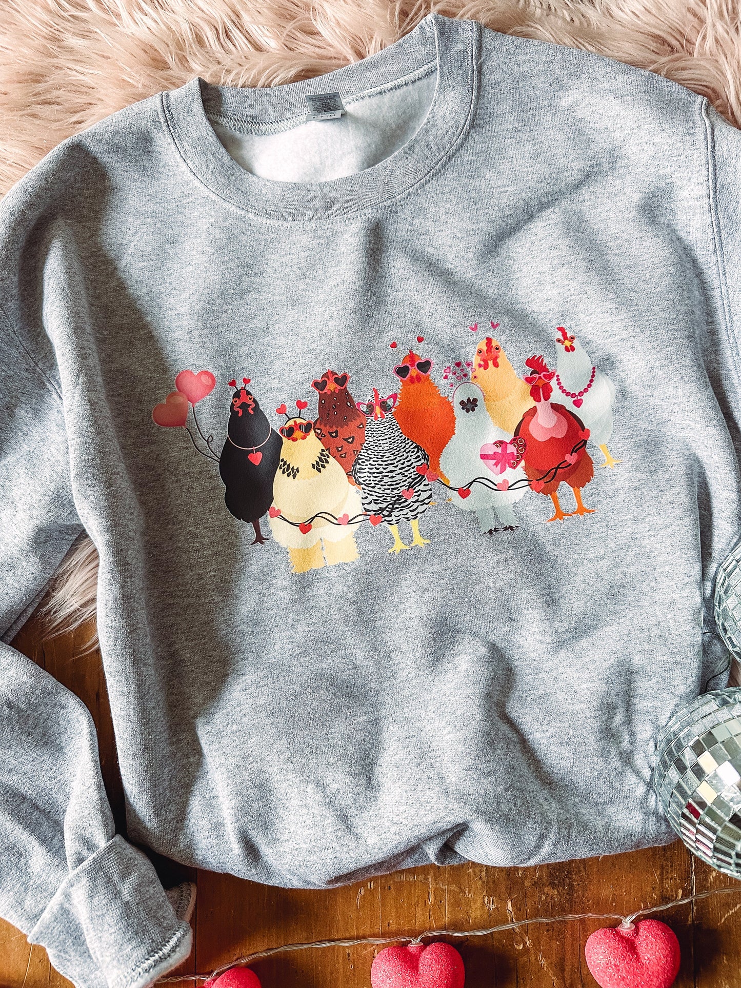 Valentines Chicken - Graphic Top