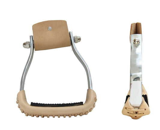 AJ Tack Aluminum Angled Stirrups