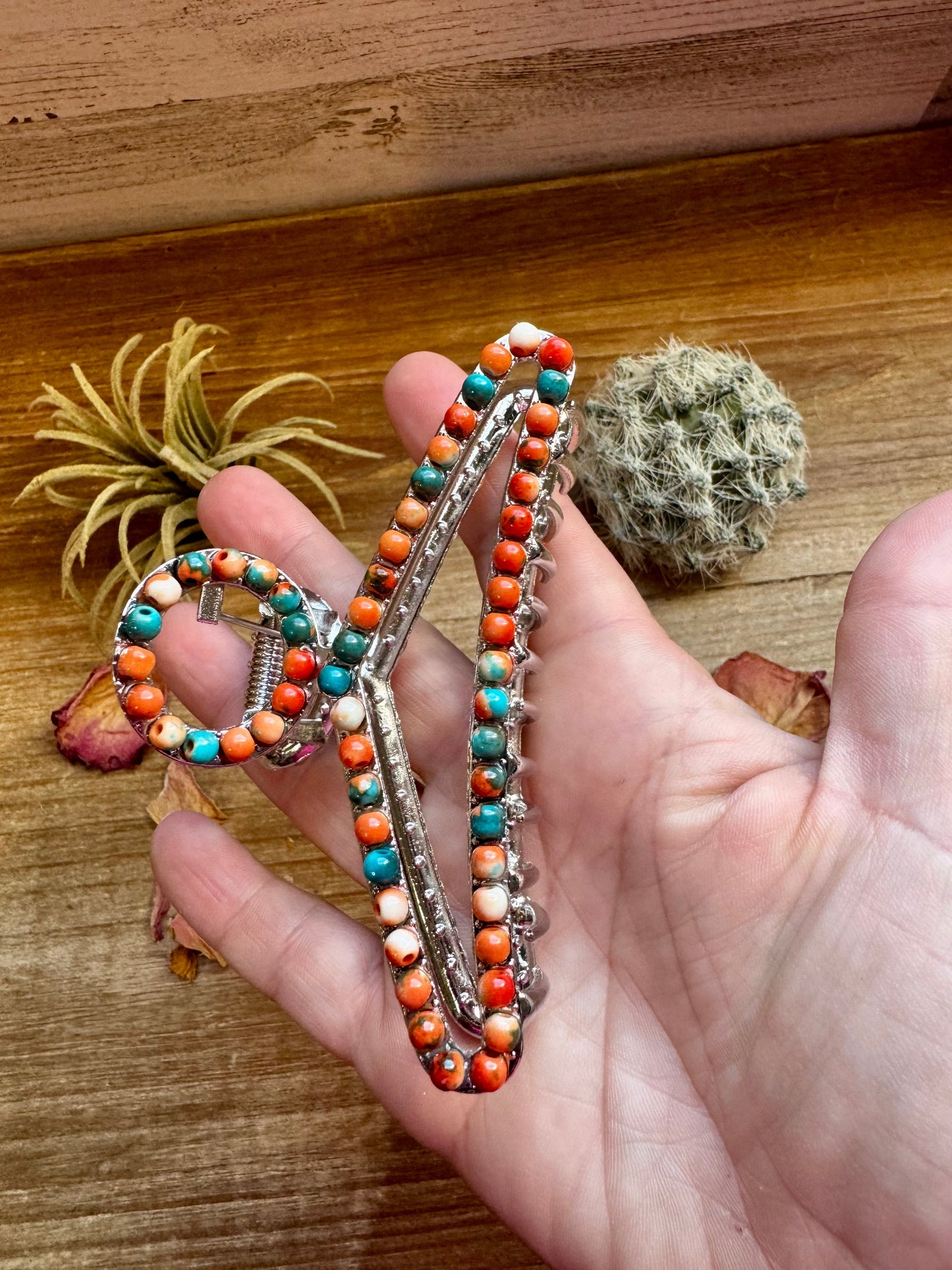 New Style - Multistone Hair Clips