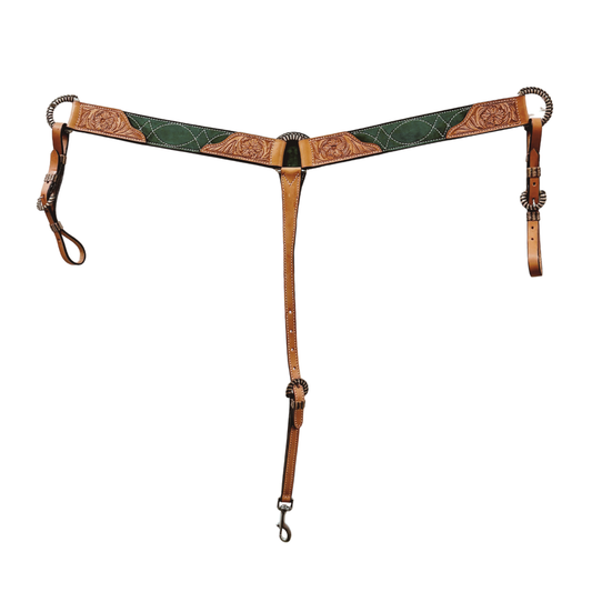 3012- 2" Emerald Cowboy Stitch