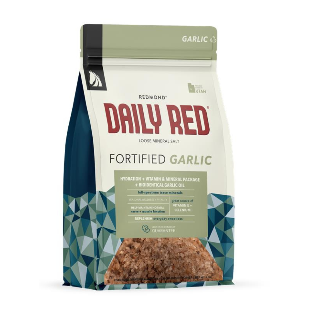 Daily Red® Fortified Garlic - Horse Vitamin & Mineral Supplement