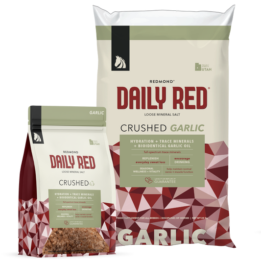 Daily Red® Crushed™ Garlic - Mineral Supplement for Horses