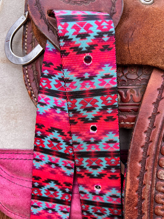 Classic Coral Cinch Strap Set