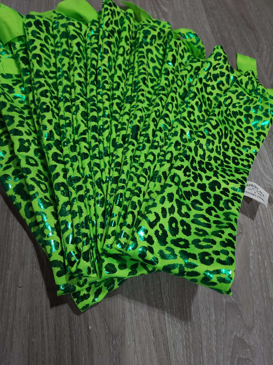 Green Loud Leopard Tailbag image 0