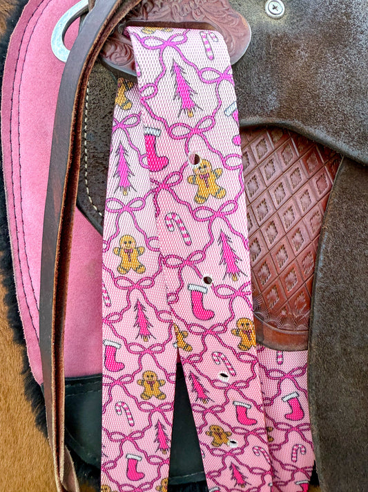 Limited Edition Christmas Bows Cinch Strap Set
