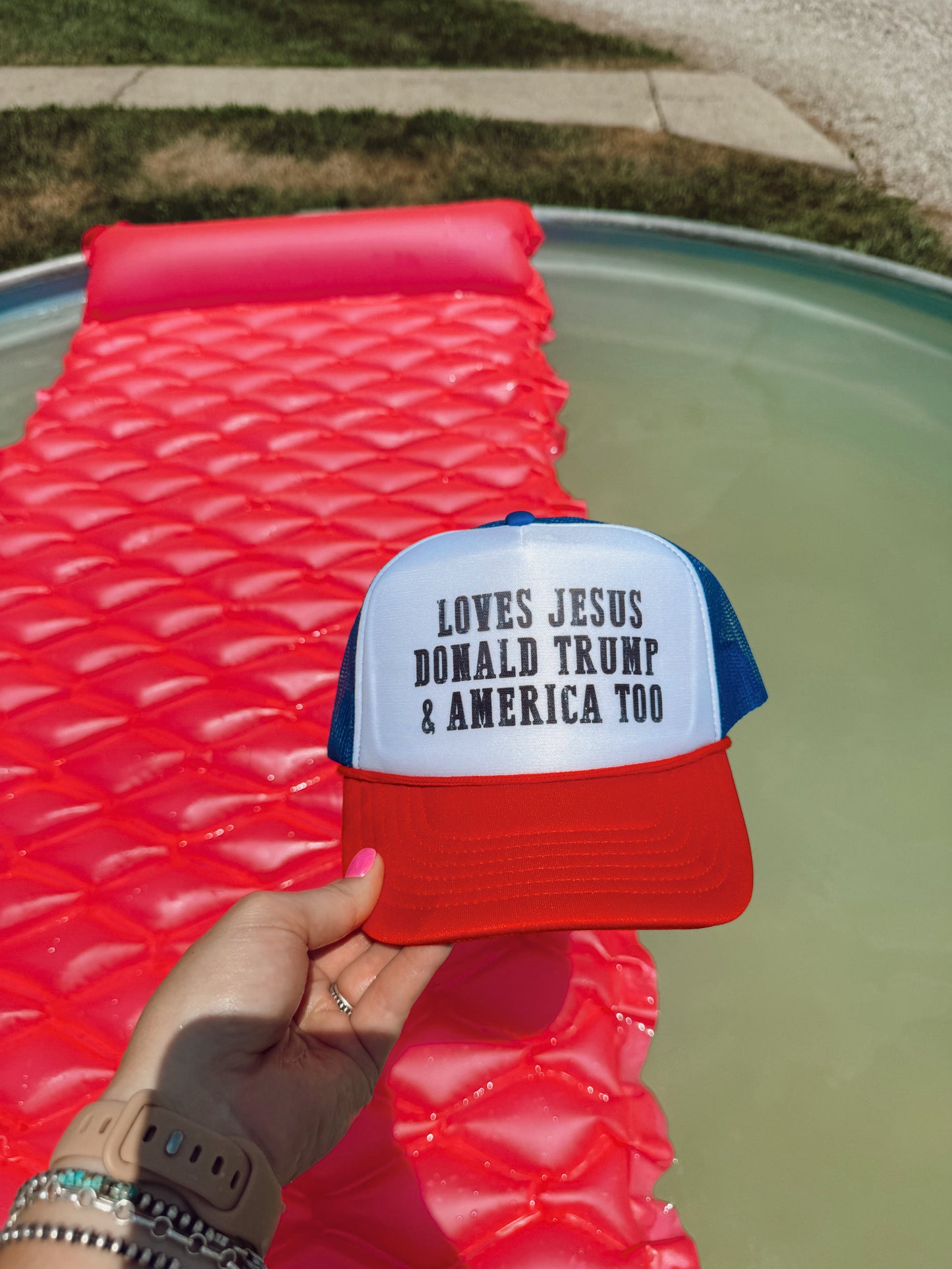 DONALD TRUMP *RWB* CAP