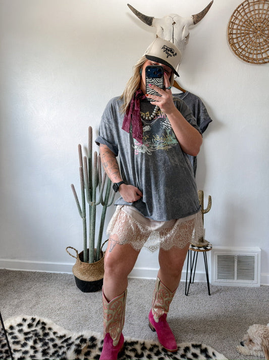 TAUPE LACE EXTENDY