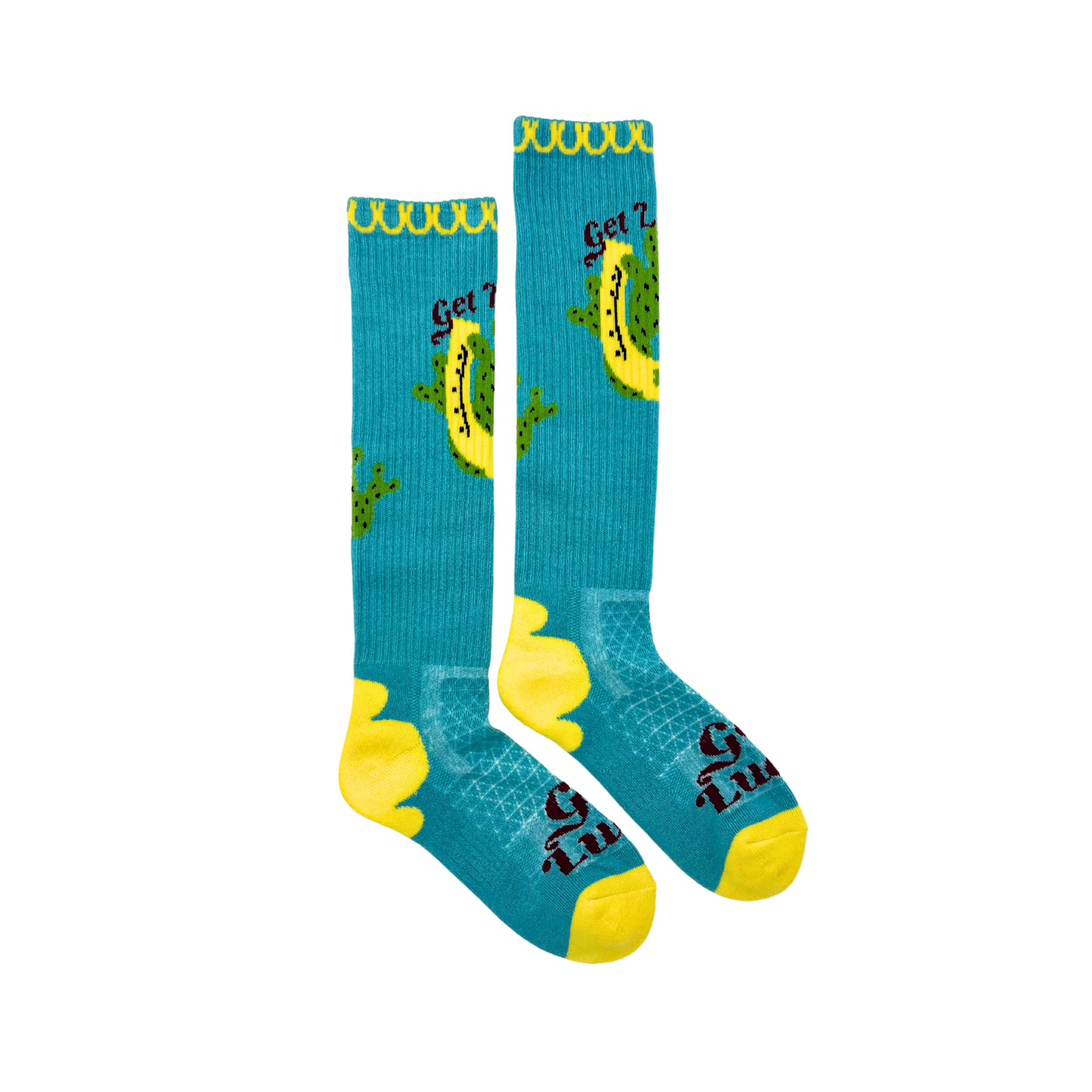 Get Lucky Aqua Performance Boot Socks