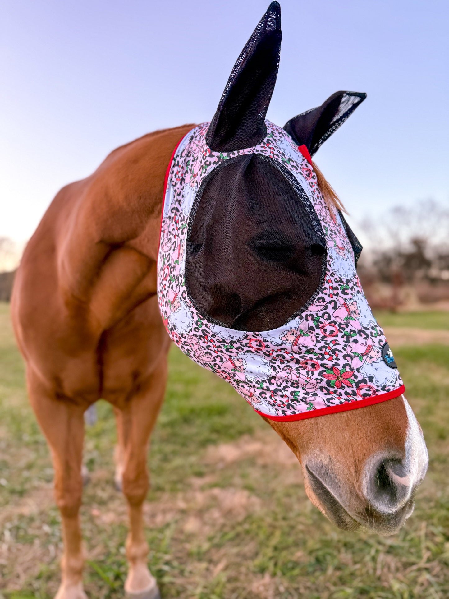 Limited Edition Cowboy Santa Fly Mask