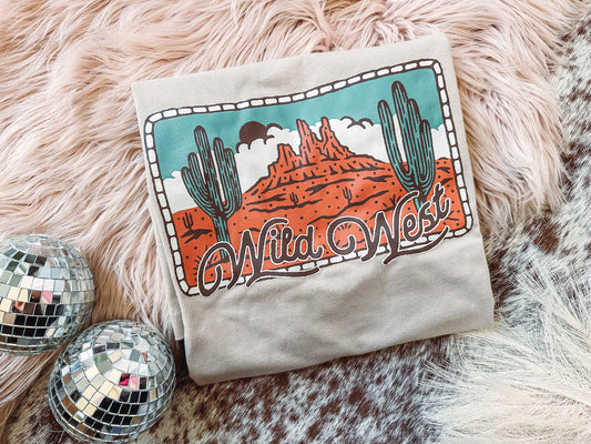 Wild West Patch - Graphic Top