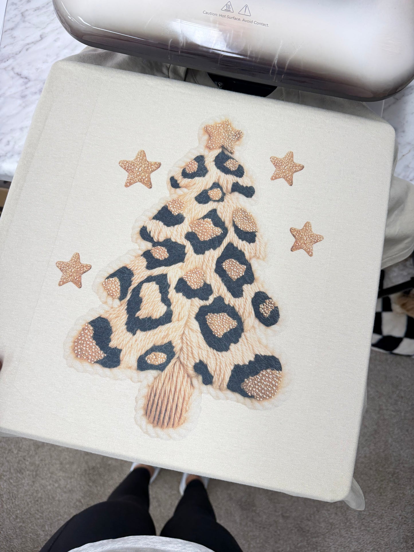 THE YARN LEOPARD TREE