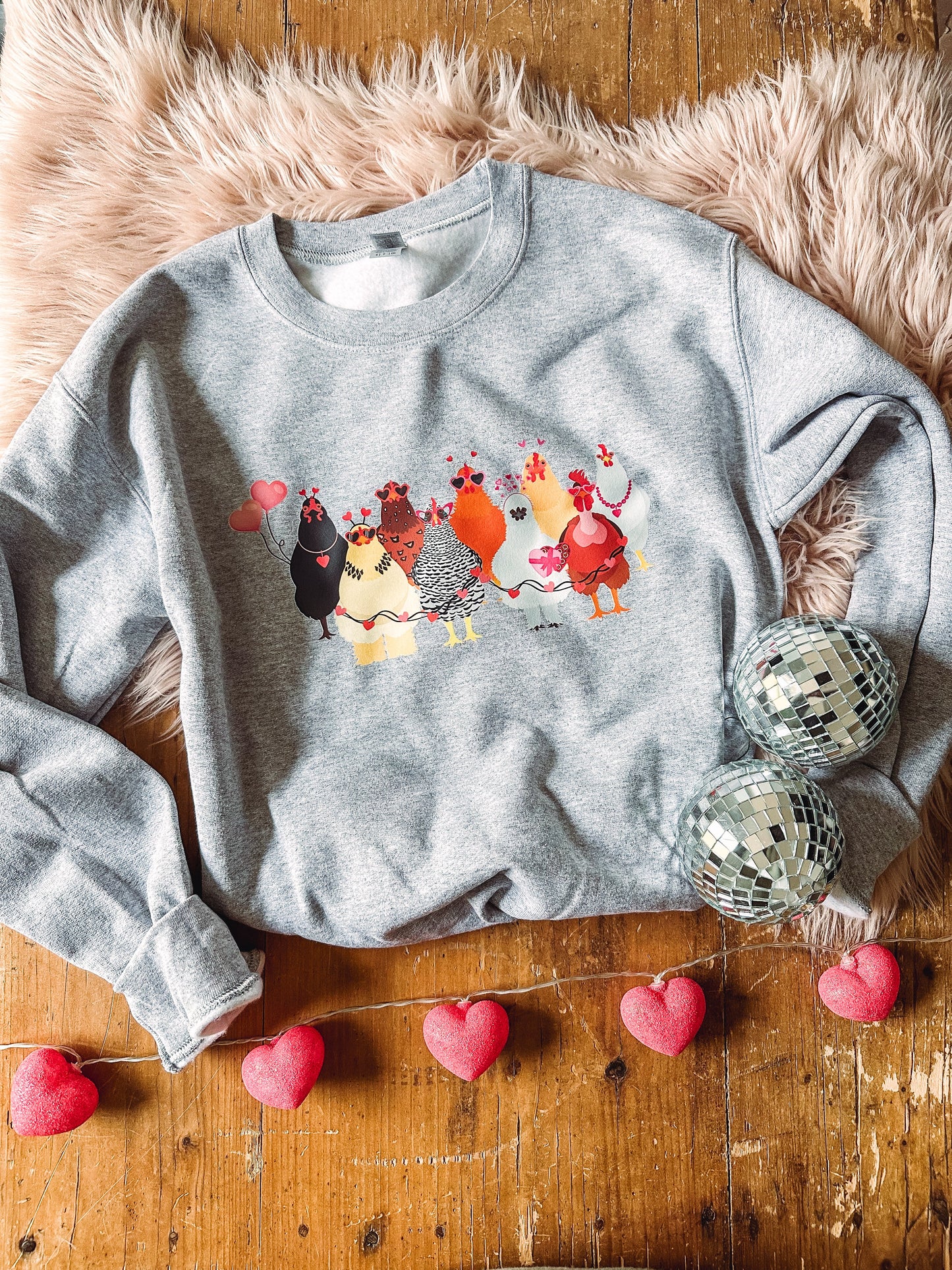 Valentines Chicken - Graphic Top