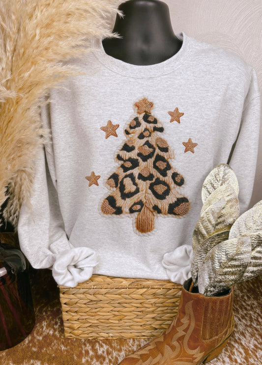 THE YARN LEOPARD TREE