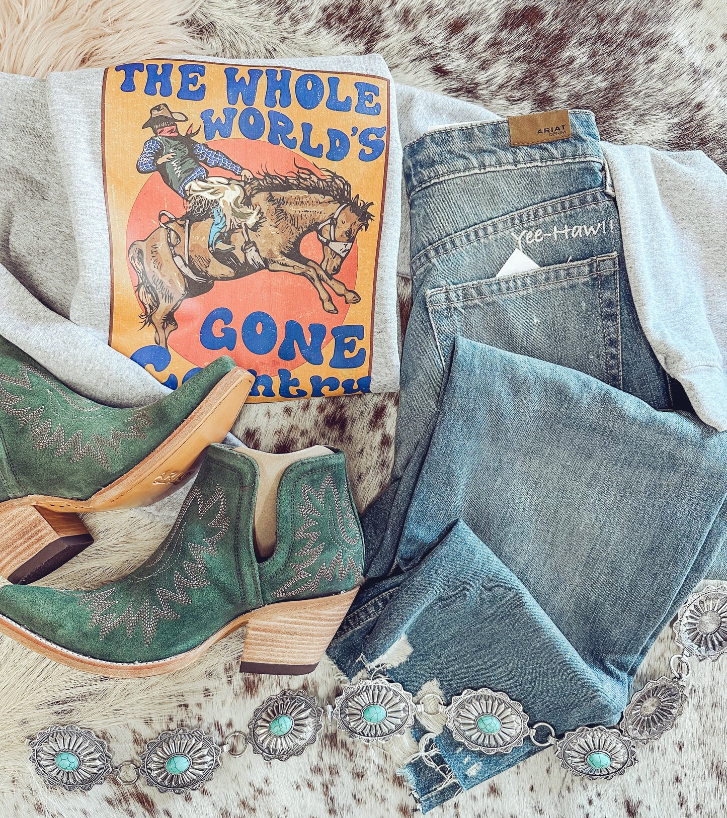 Cowboy Poster - Graphic Top