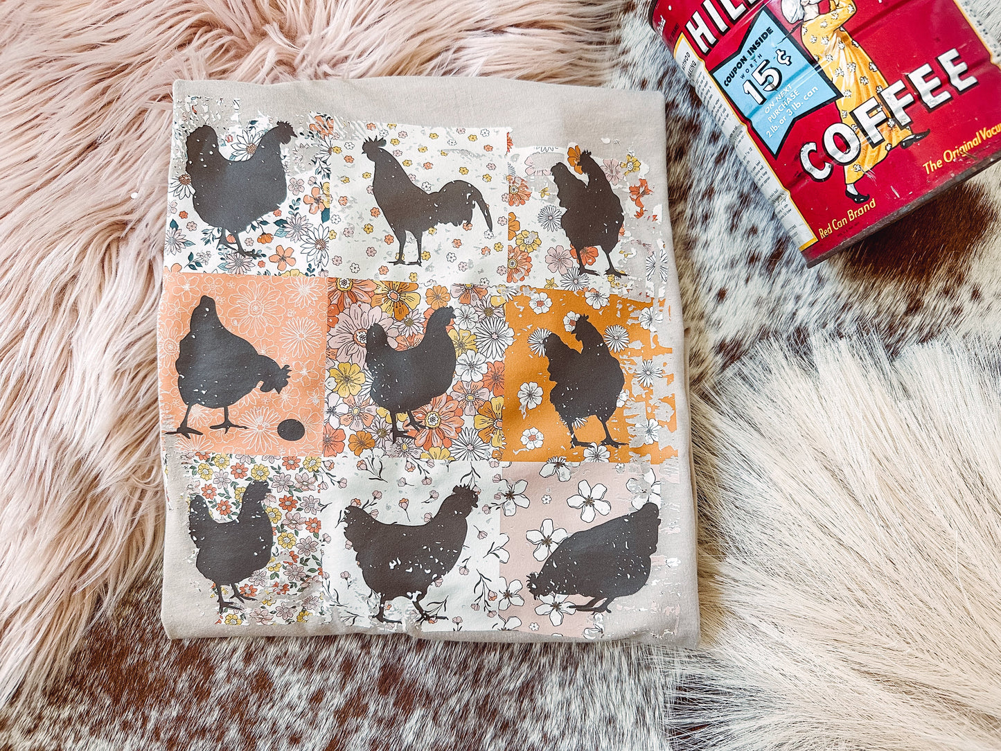 Chicken Square - Graphic Top