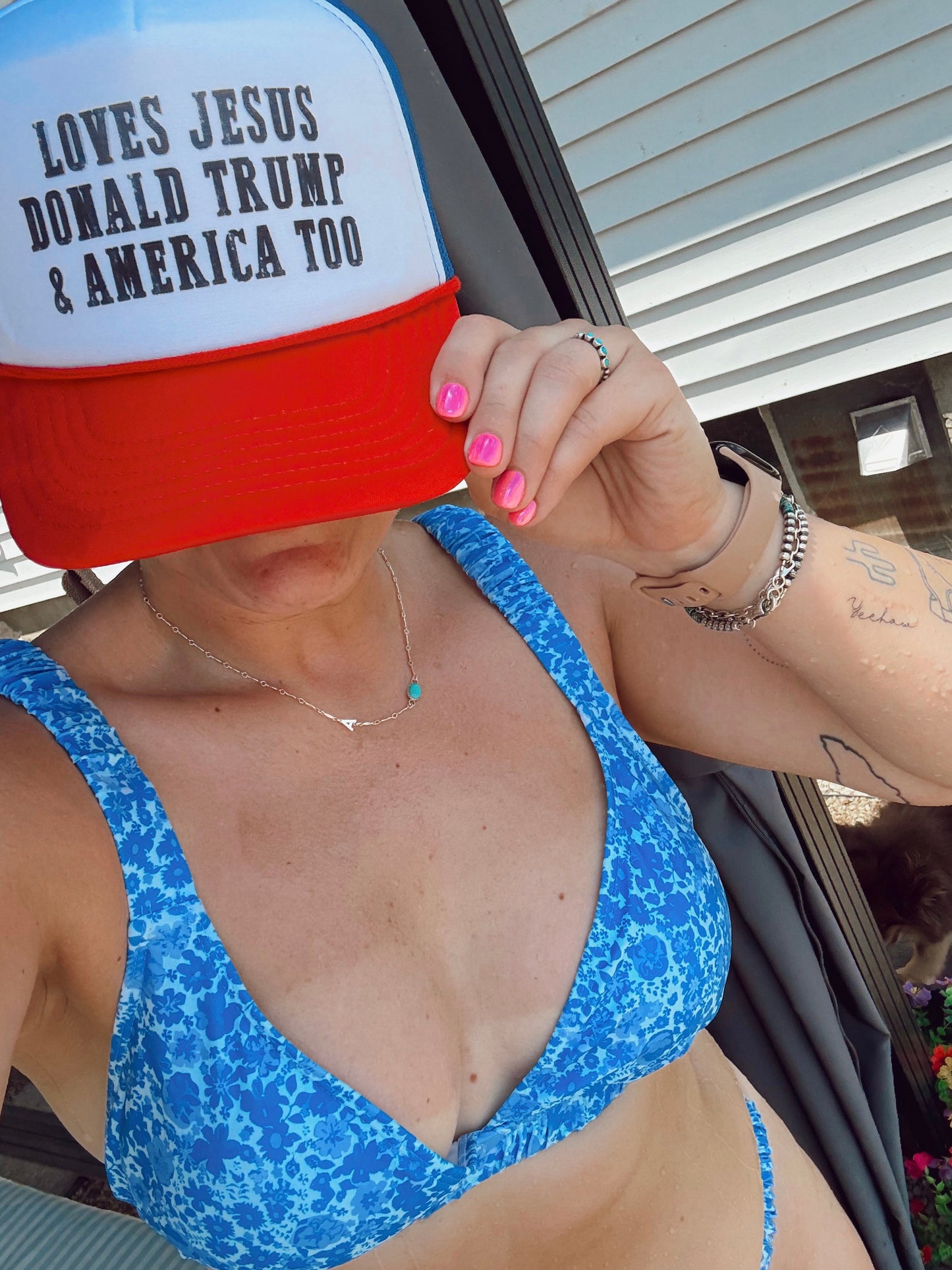 DONALD TRUMP *RWB* CAP