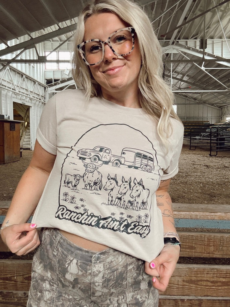 RANCHIN AINT EASY: SAND