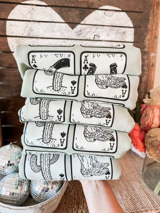 Limited Edition - Four of a Kind - Graphic Top - Small Left