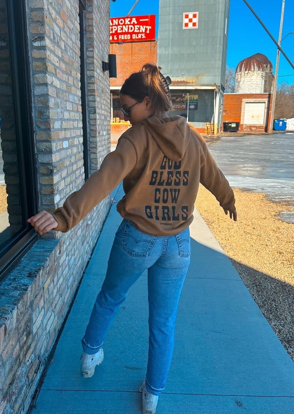 God Bless Cowgirls Hoodie