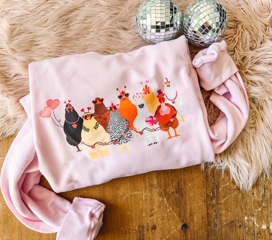 Valentines Chicken - Graphic Top