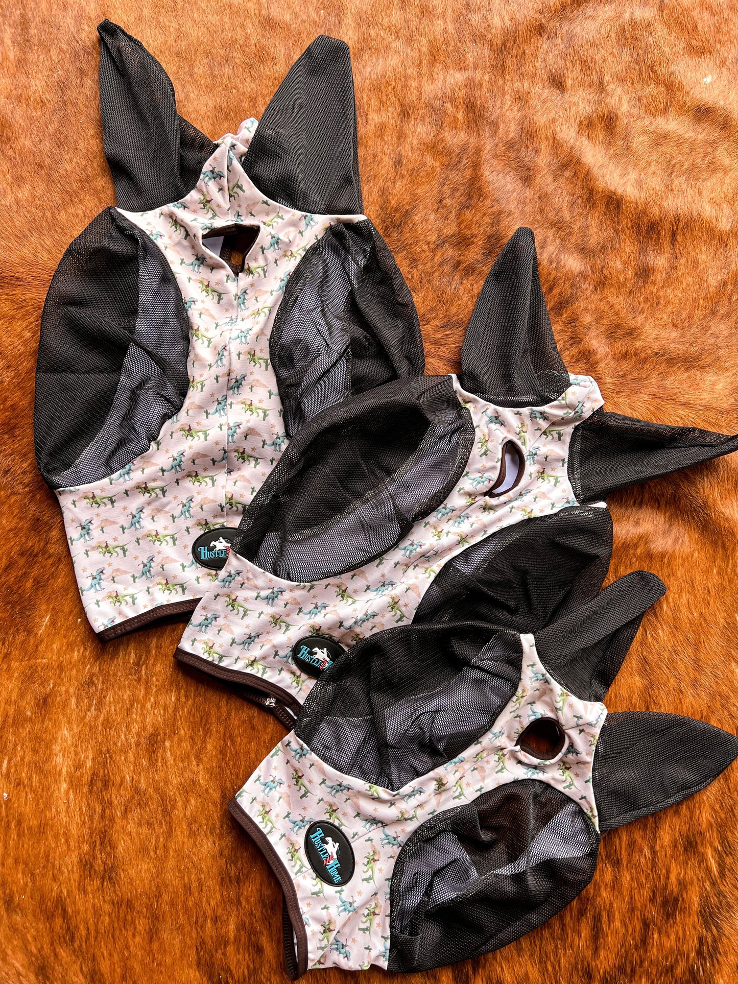 Jurassic Ranch Fly Mask