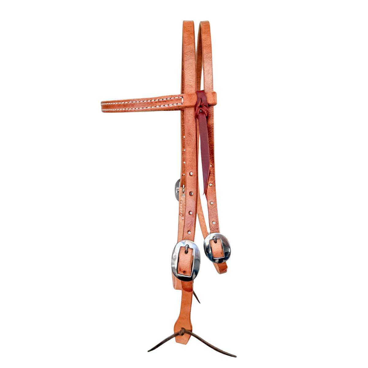 AJ Tack Harness Leather Browband Headstall