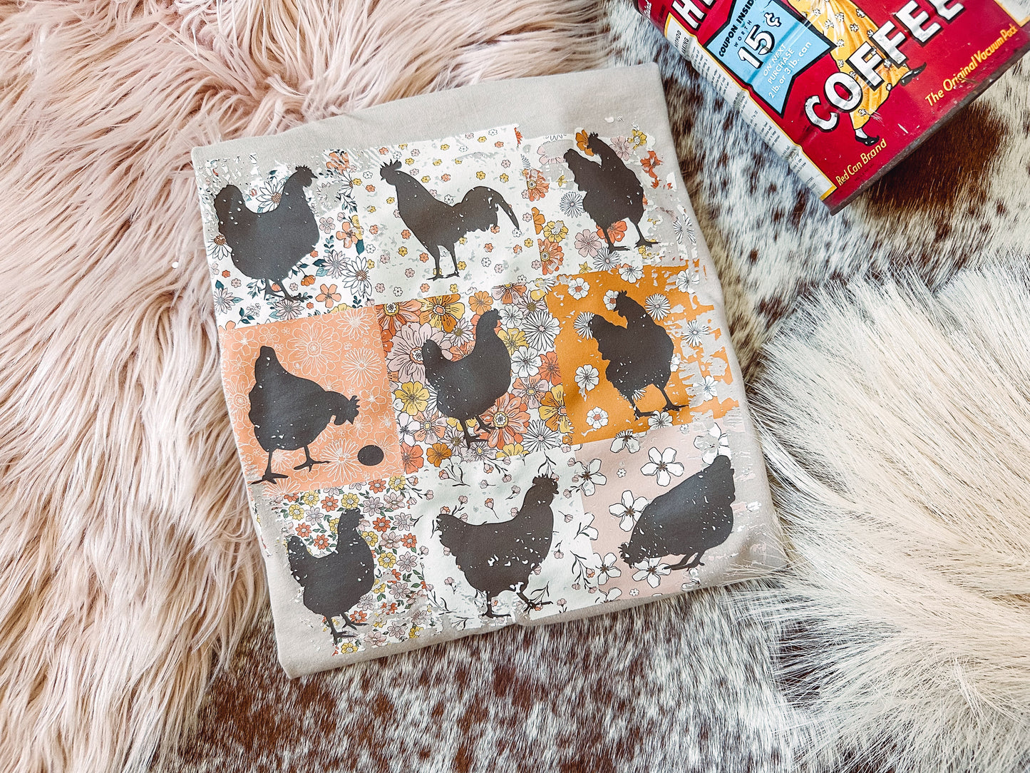 Chicken Square - Graphic Top