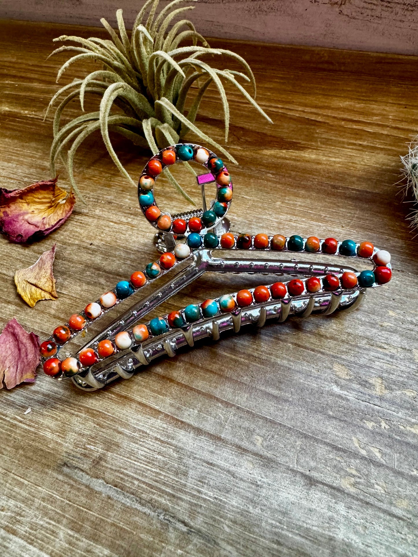 New Style - Multistone Hair Clips