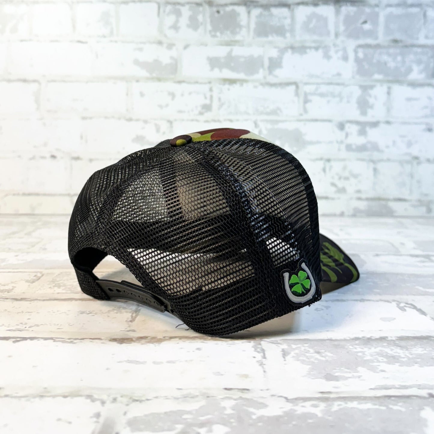 Lucky Polo Camo Trucker Hat