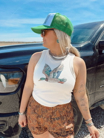 BEDAZZLED DUCK TANK